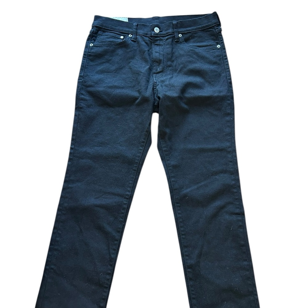 Men’s Classic Skinny Fit-Leg Black Jeans NWT